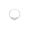 Anneau de cartilage 0,8 mm orné de strass