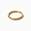 Anneau pour piercing de nez couleur titanée 1,0 mm couleur dorée
