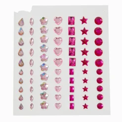 Assortiment de bijoux pour cheveux roses - Lot de 70