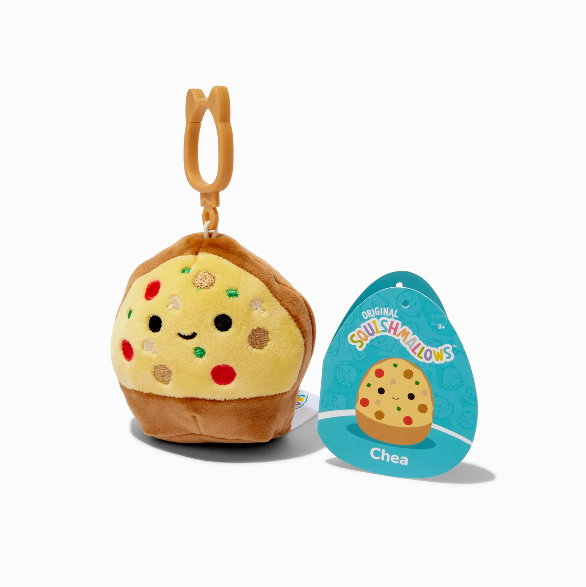 Assortiment de décorations à clip pour sac en peluche 9 cm Squishmallows™ - Les modèles peuvent varier