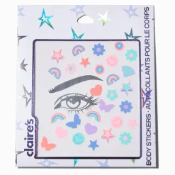 Autocollants pour le visage de formes originales