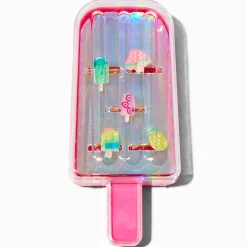 Bagues dans un coffret glace à l'eau Claire's Club - Lot de 5