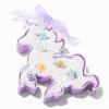 Bagues dans un coffret licorne lilas Claire's Club - Lot de 5