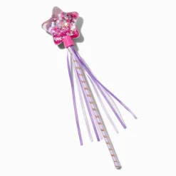 Baguette à étoile rose remplie d’eau Claire's Club