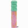 Baguette de gloss rose fluo marguerite verte