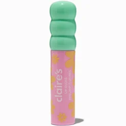 Baguette de gloss rose fluo marguerite verte