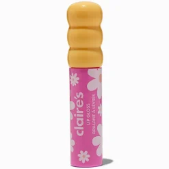Baguette de gloss rose marguerite jaune