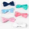 Barrettes à nœud pastel preppy Claire’s Club - Lot de 6