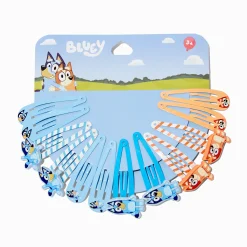 Barrettes clic clac Bluey - Lot de 12