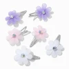 Barrettes clic clac marguerite Claire's Club - Lot de 6