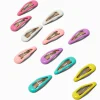 Barrettes clic clac pastel Claire's Club - Lot de 12