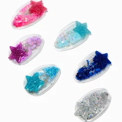 Barrettes clic clac shaker étoiles bijou Claire's Club - Lot de 5