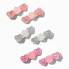 Barrettes cœur rose Claire's Club - Lot de 6