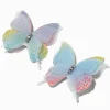 Barrettes papillon à paillettes bleues Claire's Club - Lot de 2