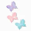Barrettes papillon à sequins Claire's Club - Lot de 3