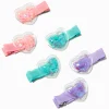 Barrettes shaker cœur Claire's Club - Lot de 6