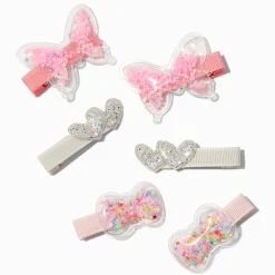 Barrettes shaker de styles variés Claire's Club - Lot de 6