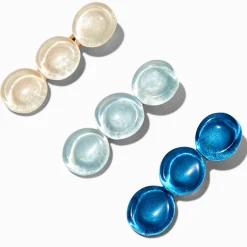 Barrettes strass de plage - Lot de 3