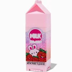 Baume à lèvres énorme brique de lait fraise