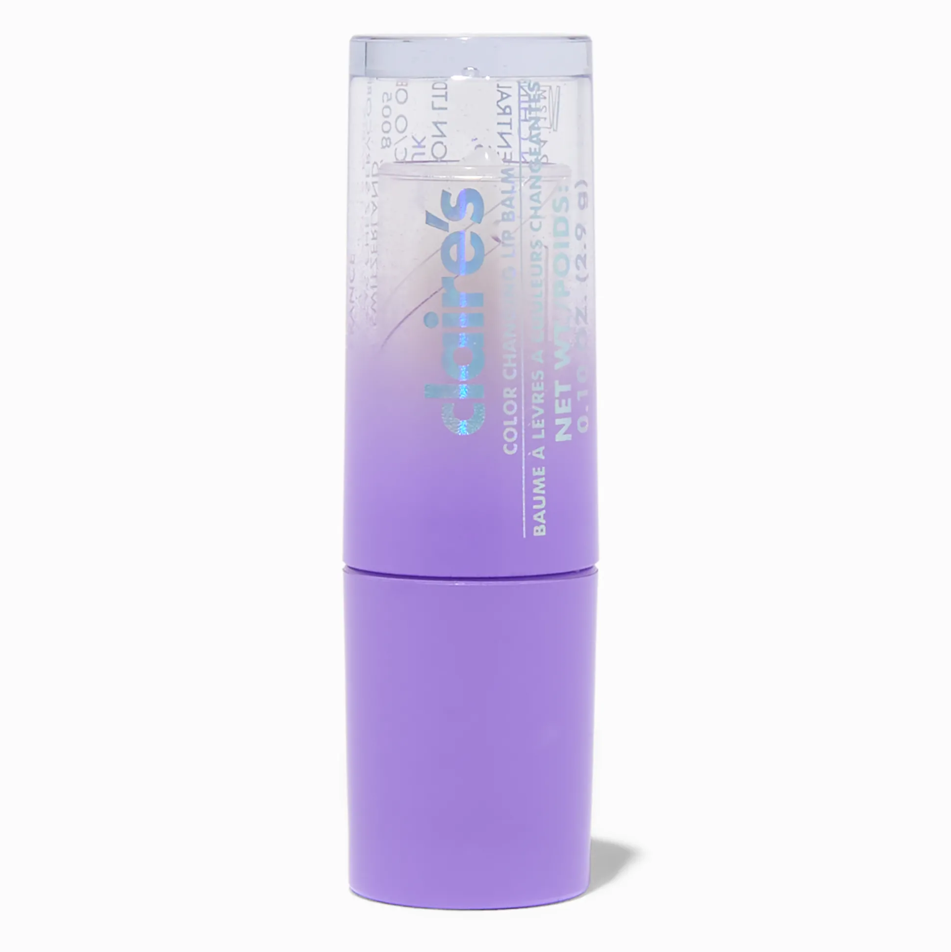 Baume à lèvres qui change de couleur