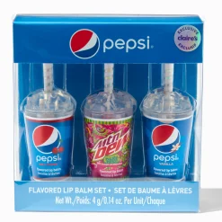 Baumes à lèvres parfumés en exclusivité chez Claire’s Pepsi® - Lot de 3