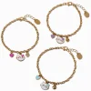 Best Friends Cat Charm Bracelets - 3 Pack