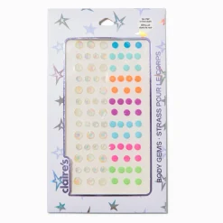 Bijoux de corps phosphorescents - Lot de 100