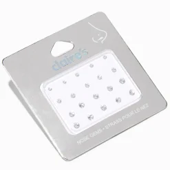 Bijoux de peau pour le nez transparents (lot de 20)