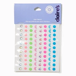 Bijoux pour cheveux phosphorescents - Lot de 80