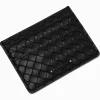 Black Woven Credit Card Case