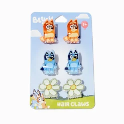 Bluey Mini Hair Claws - 6 Pack