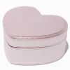 Boîte à bijoux cœur rose