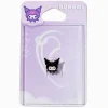 Boucle d'oreille de cartilage 1,2 mm en acier inoxydable visage de Kuromi™