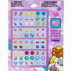Boucles d'oreille autocollantes distributeur Claire's Club - Lot de 30