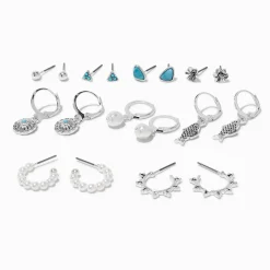 Boucles d'oreilles cowgirl - Lot de 9