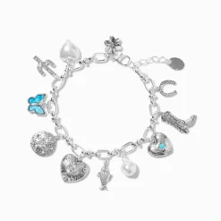 Bracelet à breloques cowgirl