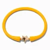 Bracelet en silicone étoile jaune