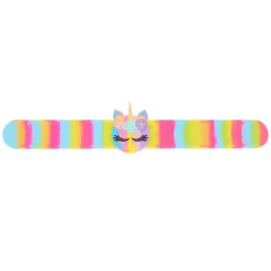 Bracelet enrouleur licorne arc-en-ciel