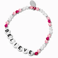 Bracelet élastique perlé « Believe »