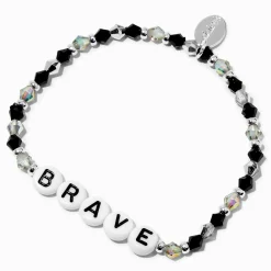 Bracelet élastique perlé « Brave »