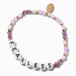 Bracelet élastique perlé « Fearless »