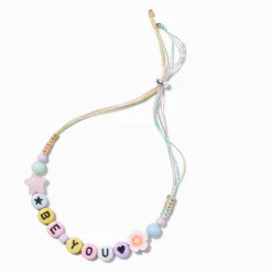 Bracelet réglable perlé « Be You »