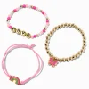 Bracelets perlés et réglables avec perles d’imitation « Love » Claire's Club - Lot de 3