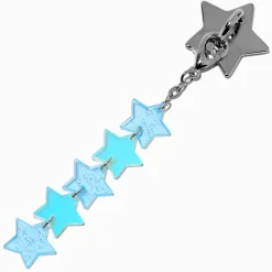 Breloque pour gourde étoile bleue