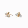 C LUXE by Claire's 18kt Gold Plated Cubic Zirconia Bee Stud Earrings