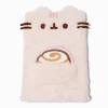 Cahier et bloc de notes autocollantes en peluche Pusheen®