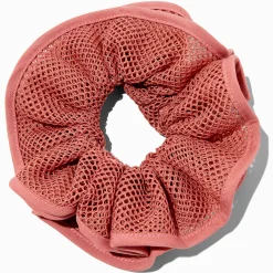 Chouchou en tulle mauve