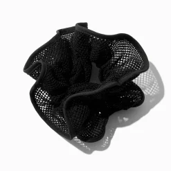 Chouchou en tulle noir