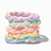 Claire's Club Braided Pastel Hair Ties - 6 Pack