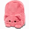 Claire's Club Furry Pink Cat Dome Backpack